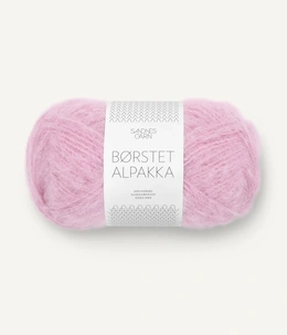 Garn Børstet Alpakka 4813 Pink Lilac