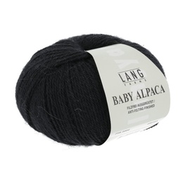 Garn Baby Alpaca 0004 Sort