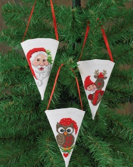 Broderi Nisser, ugle og Rudolf