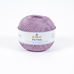Merceriseret hæklegarn Petra 5 5209 Lys Lilla