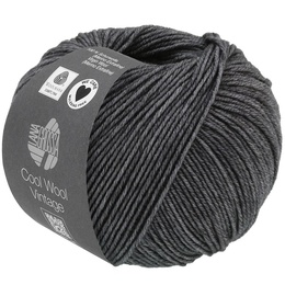 Garn Cool Wool Vintage 7370 Antrasit