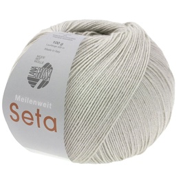 Garn Seta 004 Gråbeige