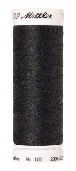 Garn Seralon Sytråd farve 0348 Antrasitgrå