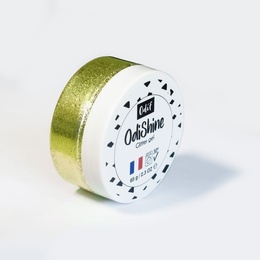OdiShine Glitter Gel Green Gold