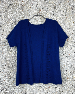 Strikkeopskrift til Kortærmet Cardigan