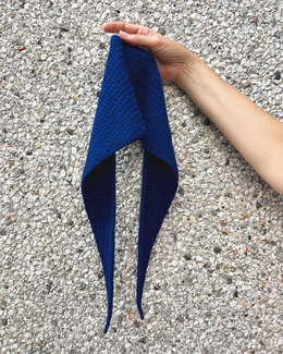 Strikkeopskrift til lille tørklæde