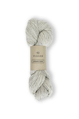Jensen Yarn farve 0s Perlegrå