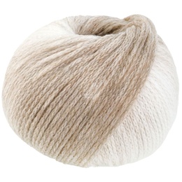 Garn Cool Merino Degrade 309 Beige/Hvid