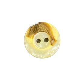 Plastikknap Beige 18 mm