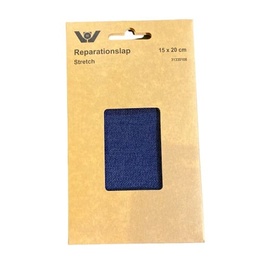 Reparationslapper i Stretch Mørk Jeans