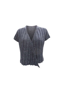 Strikkeopskrift til slå om top