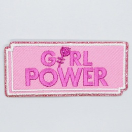 Strygemærke med girlpower