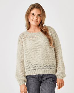 Strikkeopskrift til en Loose Sweater