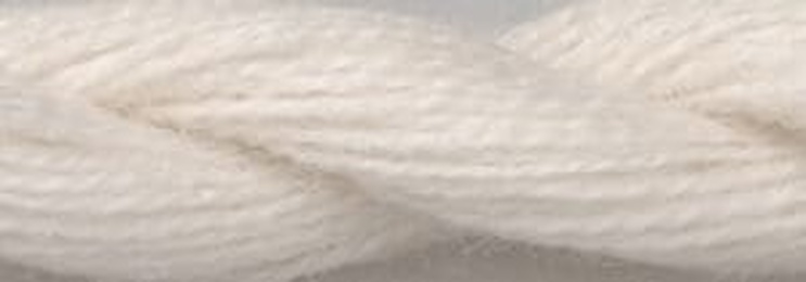 Broderi-garnet Flora Wool Ecru fra Fru Zippe