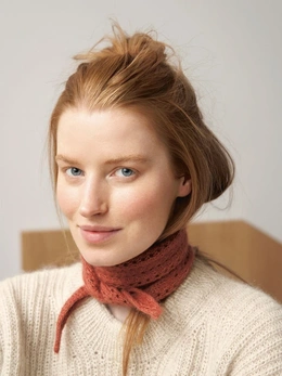 Strikkeopskrift til Lacey Scarf