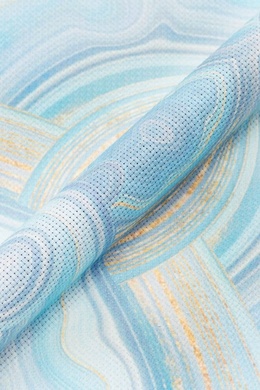 Printet Aida 5,5 tr. Blå Agat