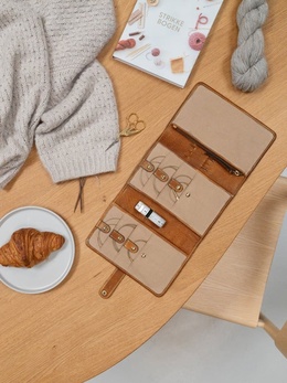 Project 7 - etui til rundpinde - Walnut-Gold