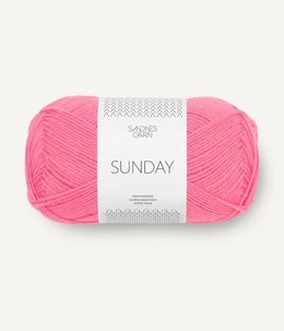 Garn Sunday 4315 Bubblegum Pink