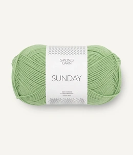 Garn Sunday 8733 Spring Green
