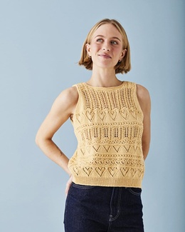 Strikkeopskrift til sommertop