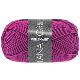 Strømpegarn Meilenweit 50 412 Orkidé