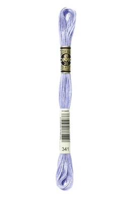 Broderigarn Mouline Special 25 farve 341 Lilla