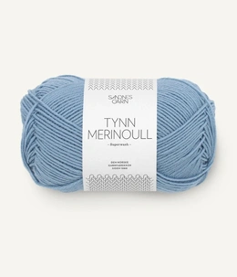 tynn-merinoull-6032-blaa-hortensia