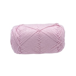 Billigt Lyserødt Bomuldsgarn 8/4 farve 62 Sart Lyserød