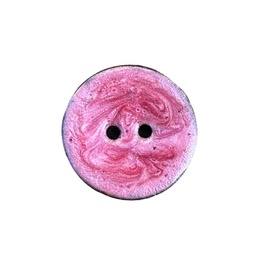 Kokosknap med malet forside Rød