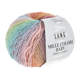 Multifarvet garn Mille Colori Baby 0056