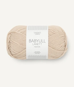 Garn Babyull Lanett 2321 Marcipan