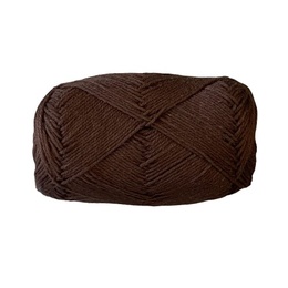 Bomuldsgarn 08 Mørkebrun