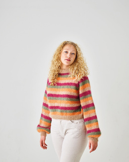 raglanbluse-med-striber-strikkeopskrift