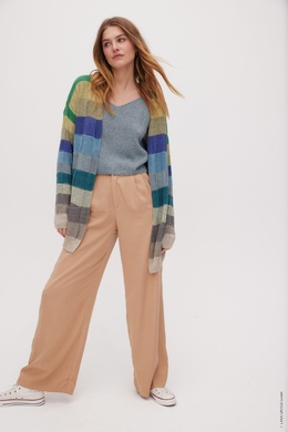 cardigan-med-striber-i-naturfarver-strikkekit