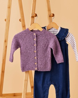 Babycardigan - Strikkeopskrift