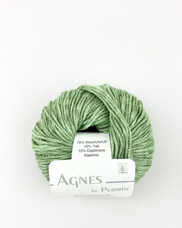 Garn med cashmere Agnes by Permin 882711 Avocado
