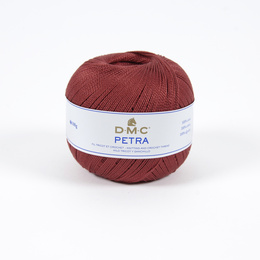 Hæklegarn Petra 5 - 5355 Mørk brændt orange