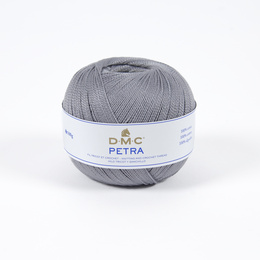 Godt hæklegarn Petra 5 5414 Stålgrå