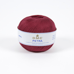 Hæklegarn fra DMC Petra 5 5815 Højrød