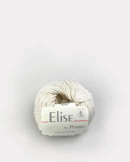 Garn med cashmere Elise by Permin 881109 Råhvid