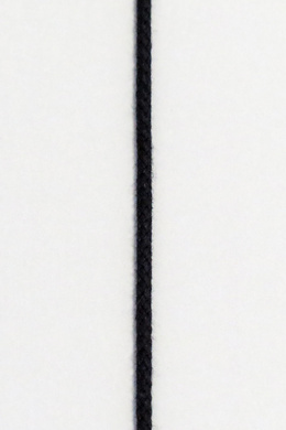 Anoraksnor Sort 3 mm