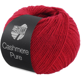 Garn Cashmere Pure 22 Kirsebærrød