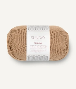 Garn fra Sandnes PetiteKnit Sunday 2542 - Camel