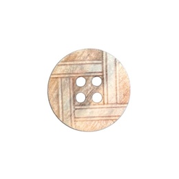 Træknap med geometrisk mønster 18 mm