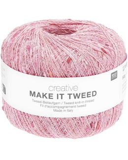 Effektgarn Make it Tweed 003 Lyserød