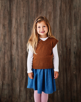 Strikkeopskrift til børnevest