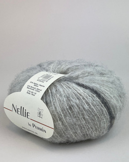 Garn Nellie 882407 Gråmeleret