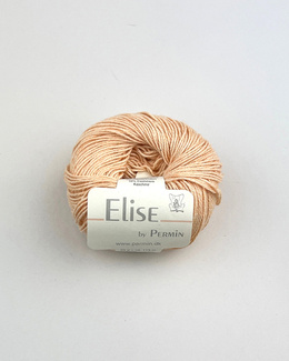 Blødt garn til babystrik Elise by Permin 881129 Abrikos