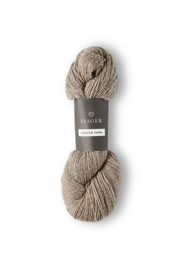 Garn Jensen Yarn farve 7s Lysebrun Meleret