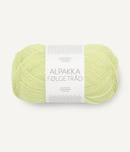 GArn Alpakka Følgetråd 9523 Lime Punch